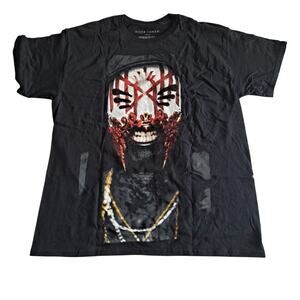 Sleep Token Vessel Face T-Shirt Women's LARGE New Hot Topic Black NWOT